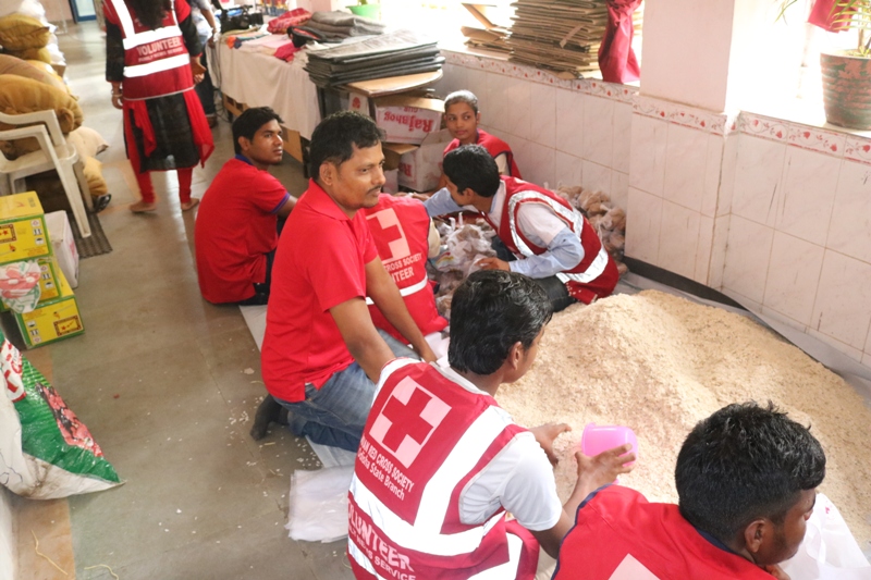 May, 2019.Indian Red Cross issued alert warning on Cyclone Fani to the people in coastal areas. More than a million evacuated from different districts. The health ministry has mobilised emergency medi