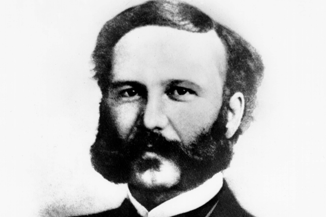 Portrait d'Henry Dunant, fondateur du Comité international de la Croix-Rouge