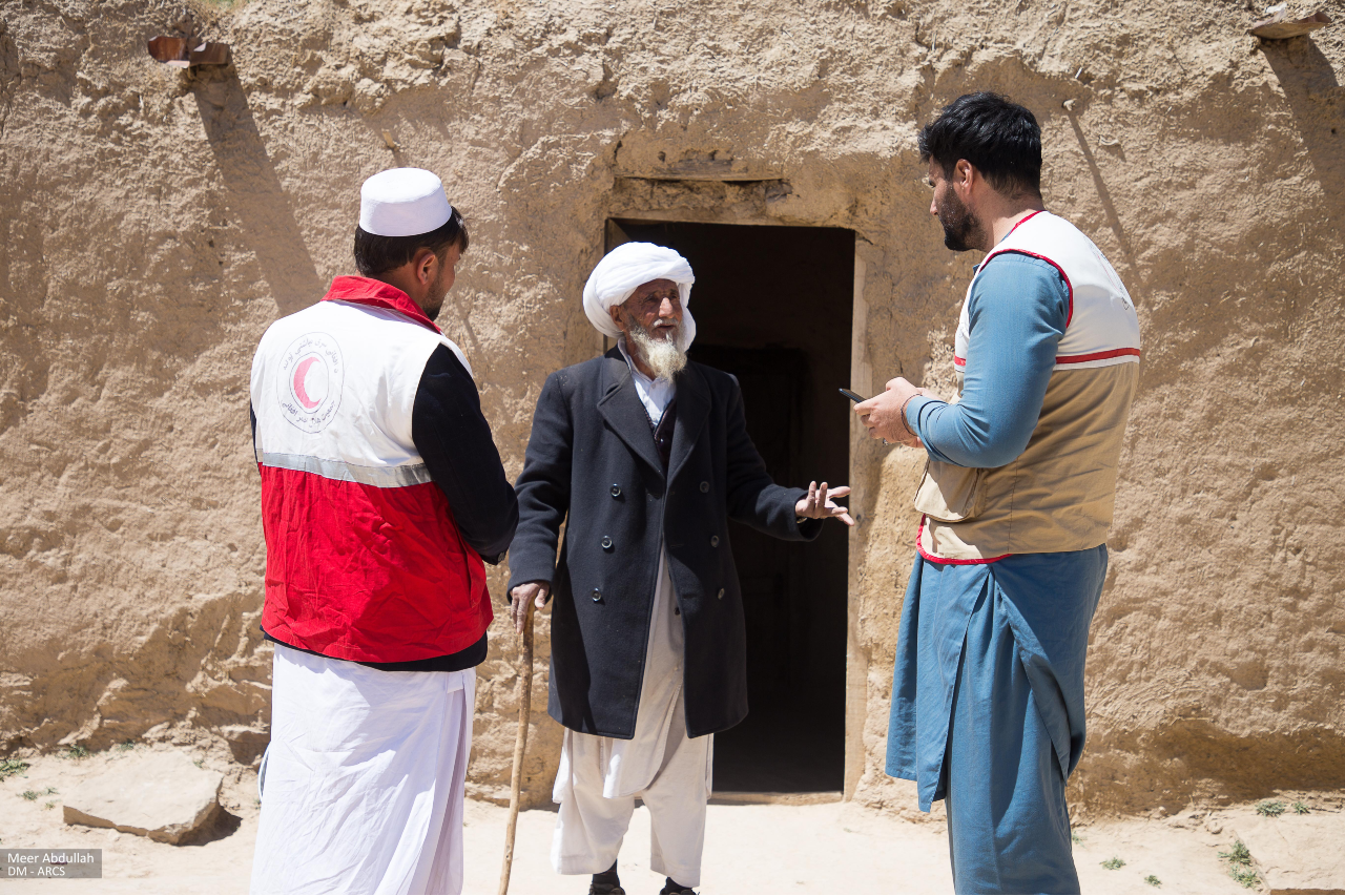 Le Croissant-Rouge afghan fournit en permanence des secours, des soins de santé et d'autres services dans les zones touchées par la sécheresse et dans toutes les provinces d'Afghanistan.