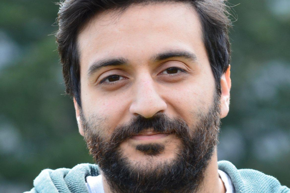 Portrait of Bisher Najjar, a mentor from the Emergency Social Safety Net storytelling project