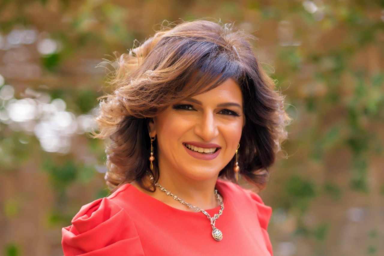 Portrait of Salma Soliman, a mentor from the Emergency Social Safety Net storytelling project