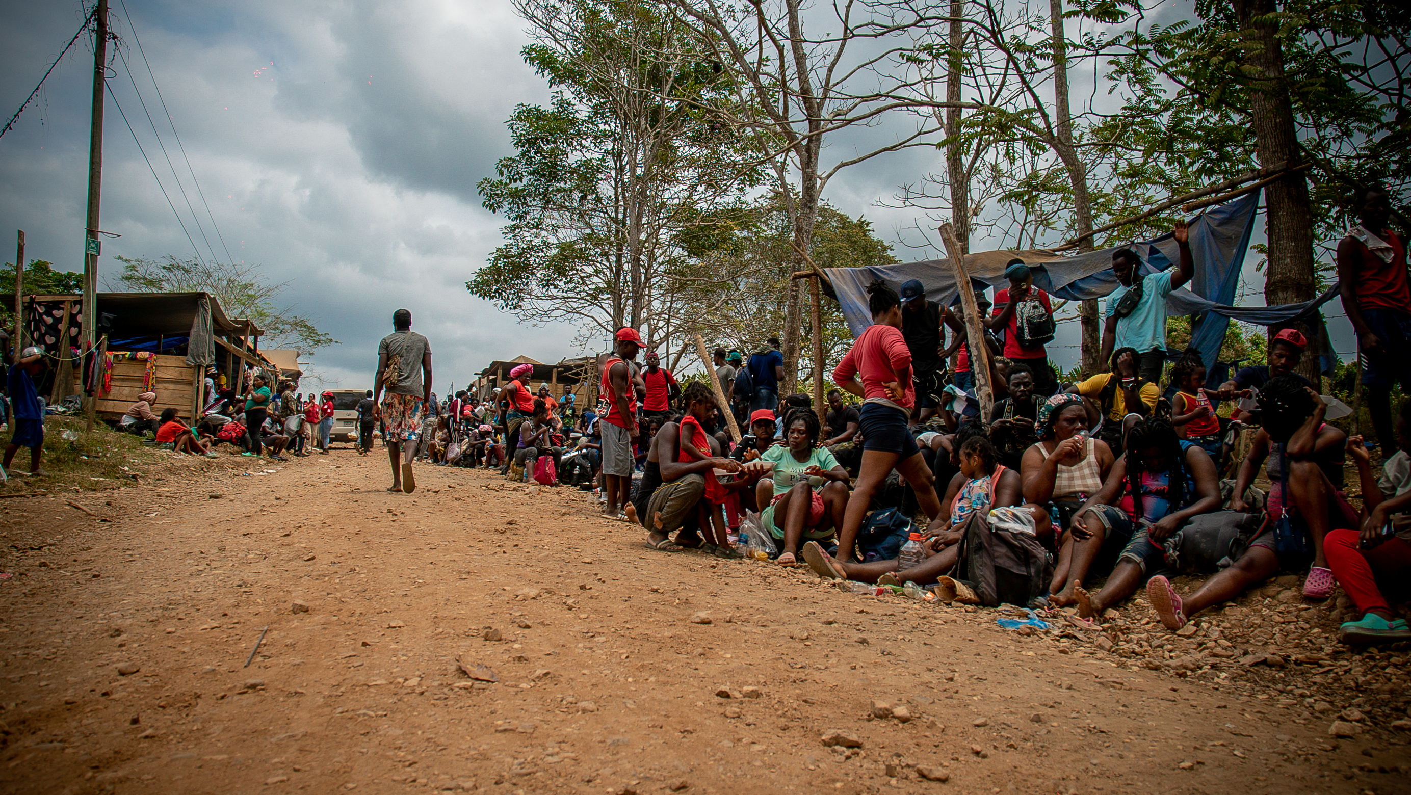 Estación Transitoria de Recepción de Migrantes de Lajas Blancas, Darién, Panamá