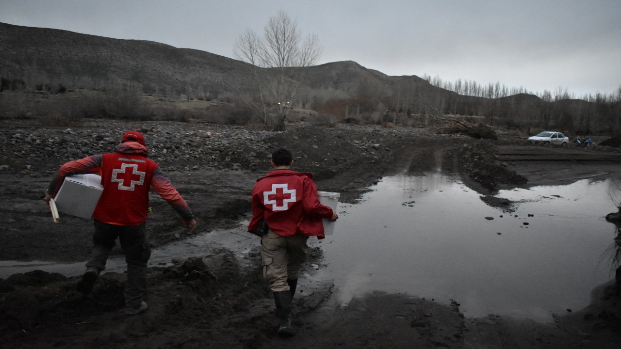 The Argentine Red Cross is accompanying the affected communities by the floods in June 2023