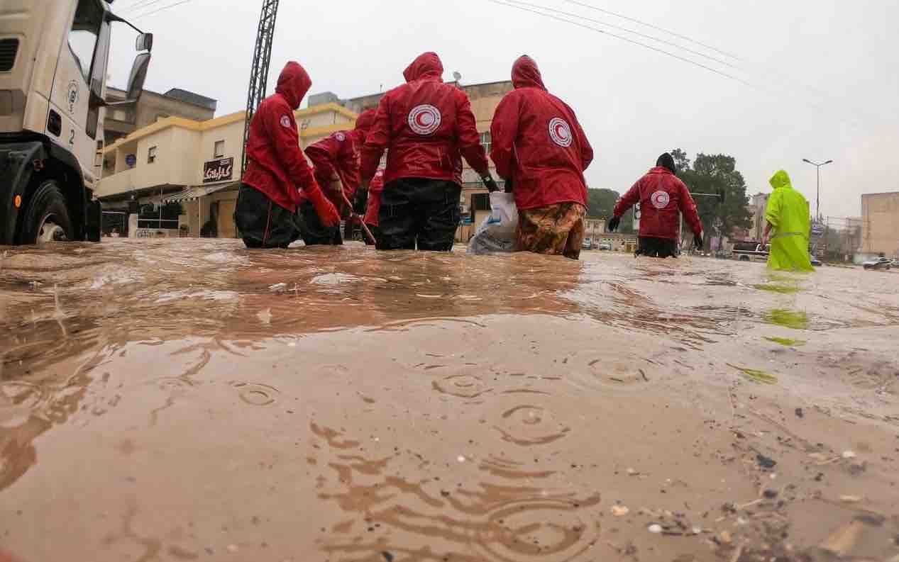 After the floods, Libyan Red Crescent teams were the first to respond, evacuating people, providing first aid and search and rescue operations.