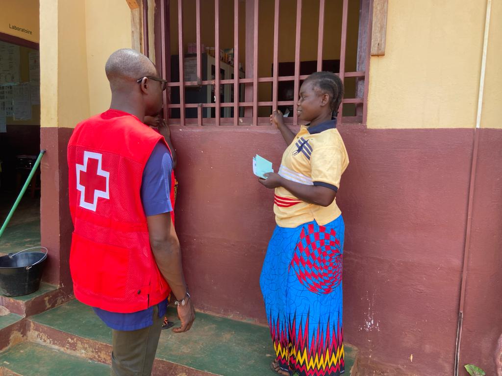 At the newly refurbished Sakai health centre, Rebecca says the recent Red Cross renovations have made a big difference in the care patients can receive.