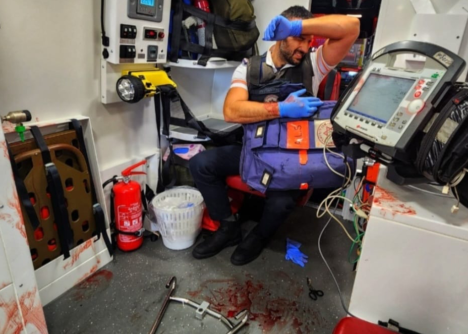 Ambulance crews have worked tirelessly under stressful and often traumatic circumstances.