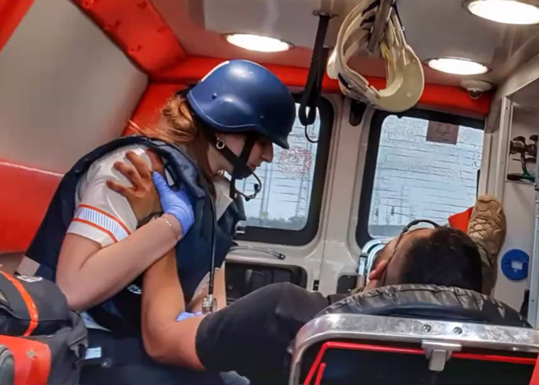 Magen David Adom ambulance crews have been working tirelessly to bring care and compassion to those wounded by the recent violence.