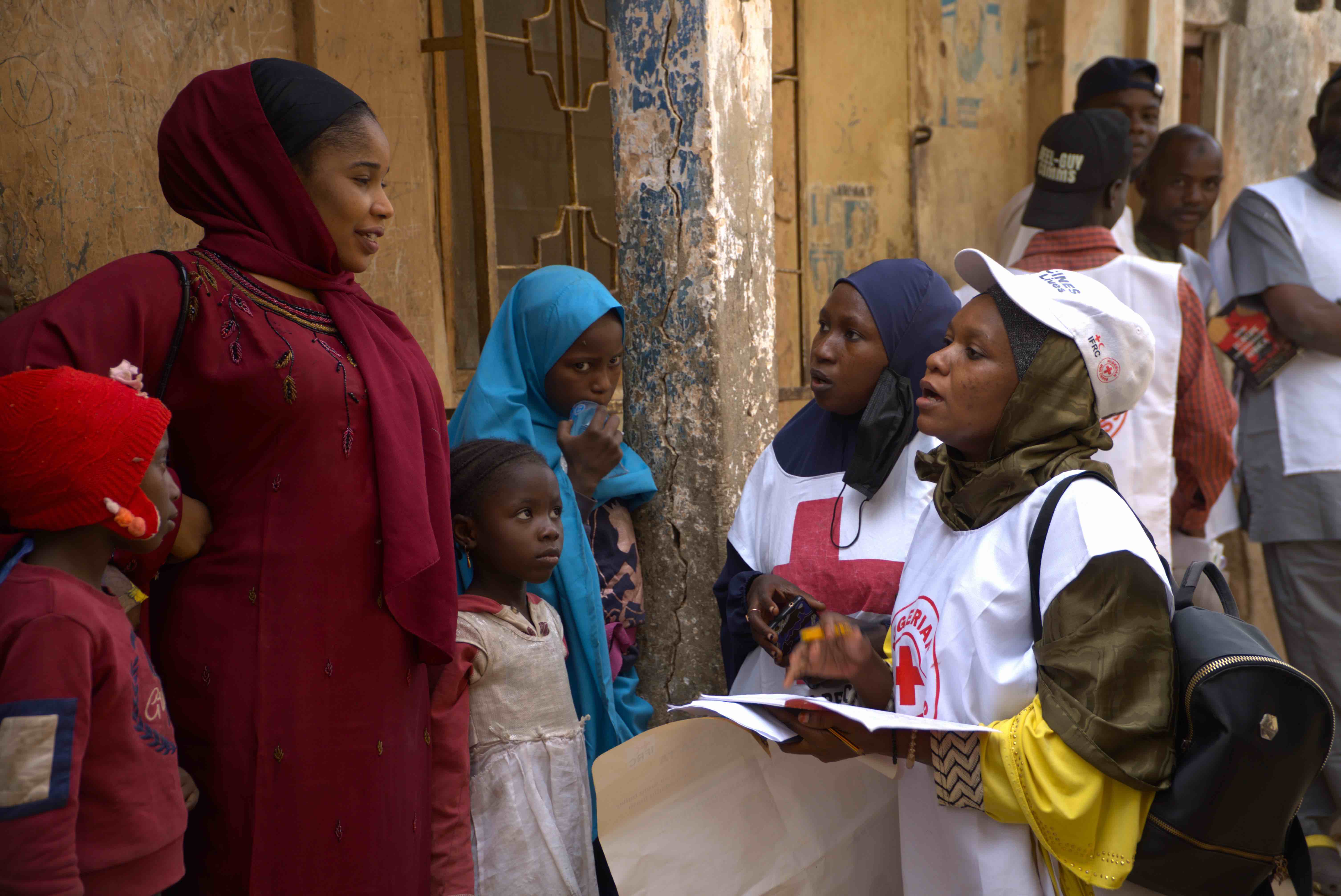The outbreak has mobilised many volunteers who go door-to-door to raise awareness and conduct case search and contact tracing.