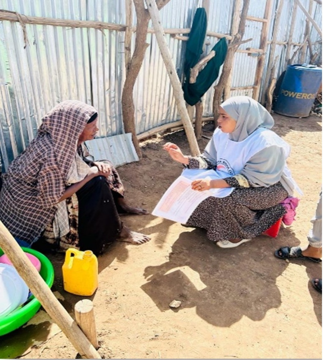 Nimao Abdi Bade, a Somali Red Crescent Society (SRCS) community health volunteer in Somaliland, identified what was suspected to be the first case of AWD/cholera, which helped contain an outbreak in January.
