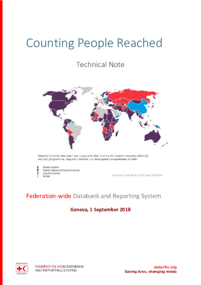 Counting people reached cover