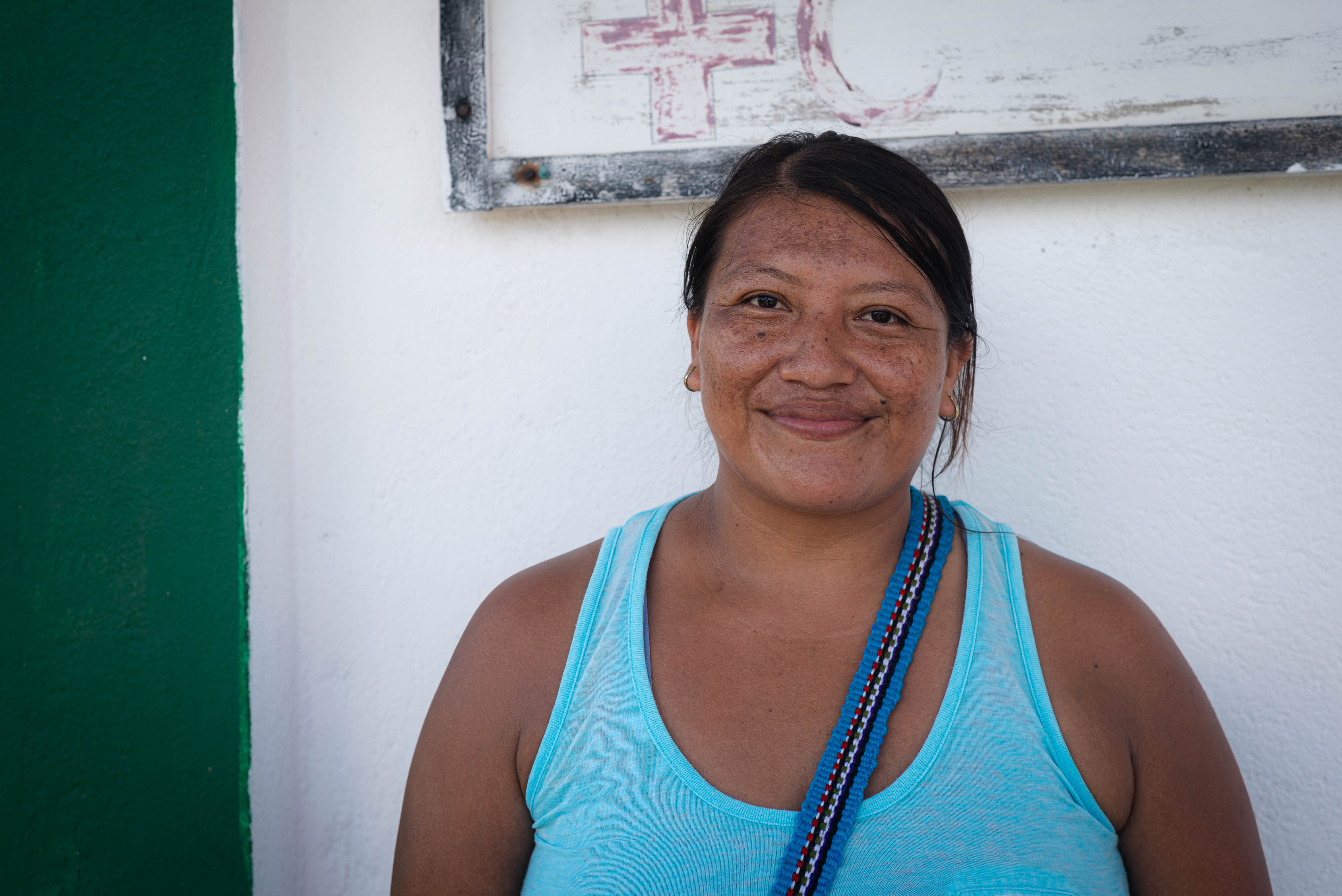 Cirilia is a farmer and a single mother of three, who formed a fire brigade to support those putting out the fire. With this voucher assistance, she'll be able to take action on recovering her farm, make a business plan, and continue with her crops.
