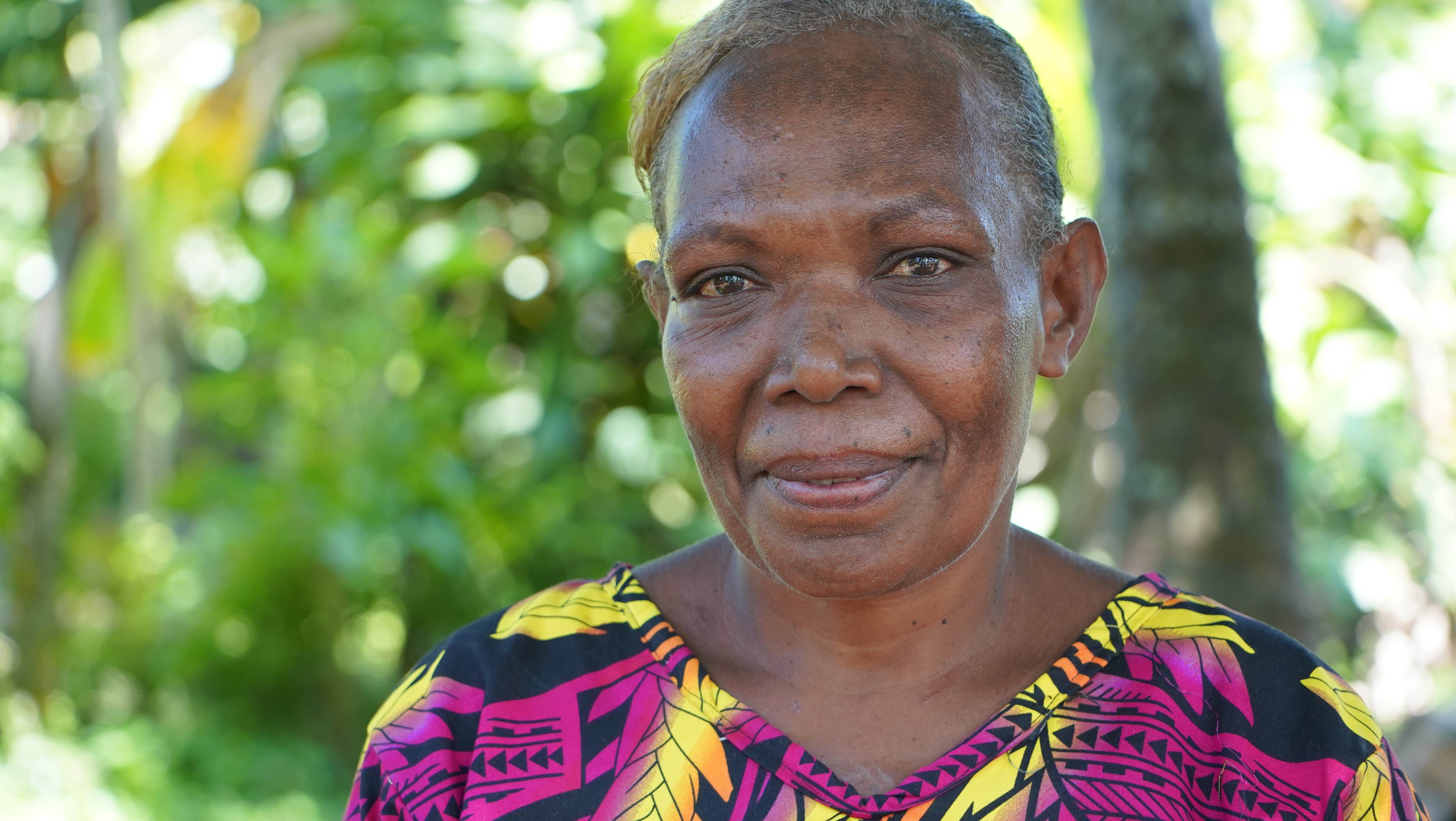 Britano resident Meriam Motoutorua says following the earthquake, the water supply was disrupted and children started getting sick from lack of clean water. 