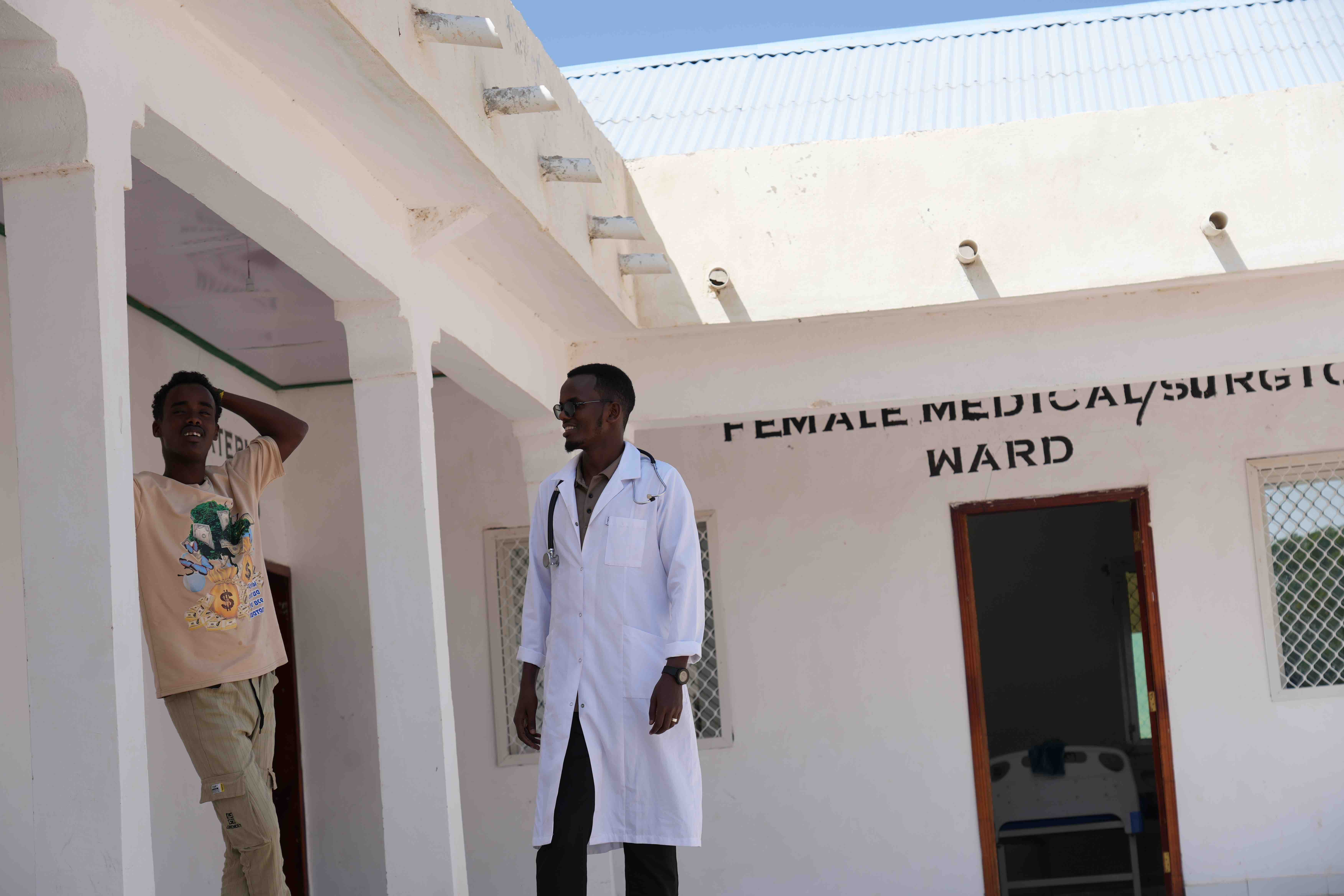 Dr. Ahmed Saeed, the sole doctor at Garbo Dadar’s only community hospital, works tirelessly amid severe shortages: “We have no operating theatre, not enough staff, and survive on community donations. But when the drought leaves families with nothing, we refuse to turn anyone away,” he says. 