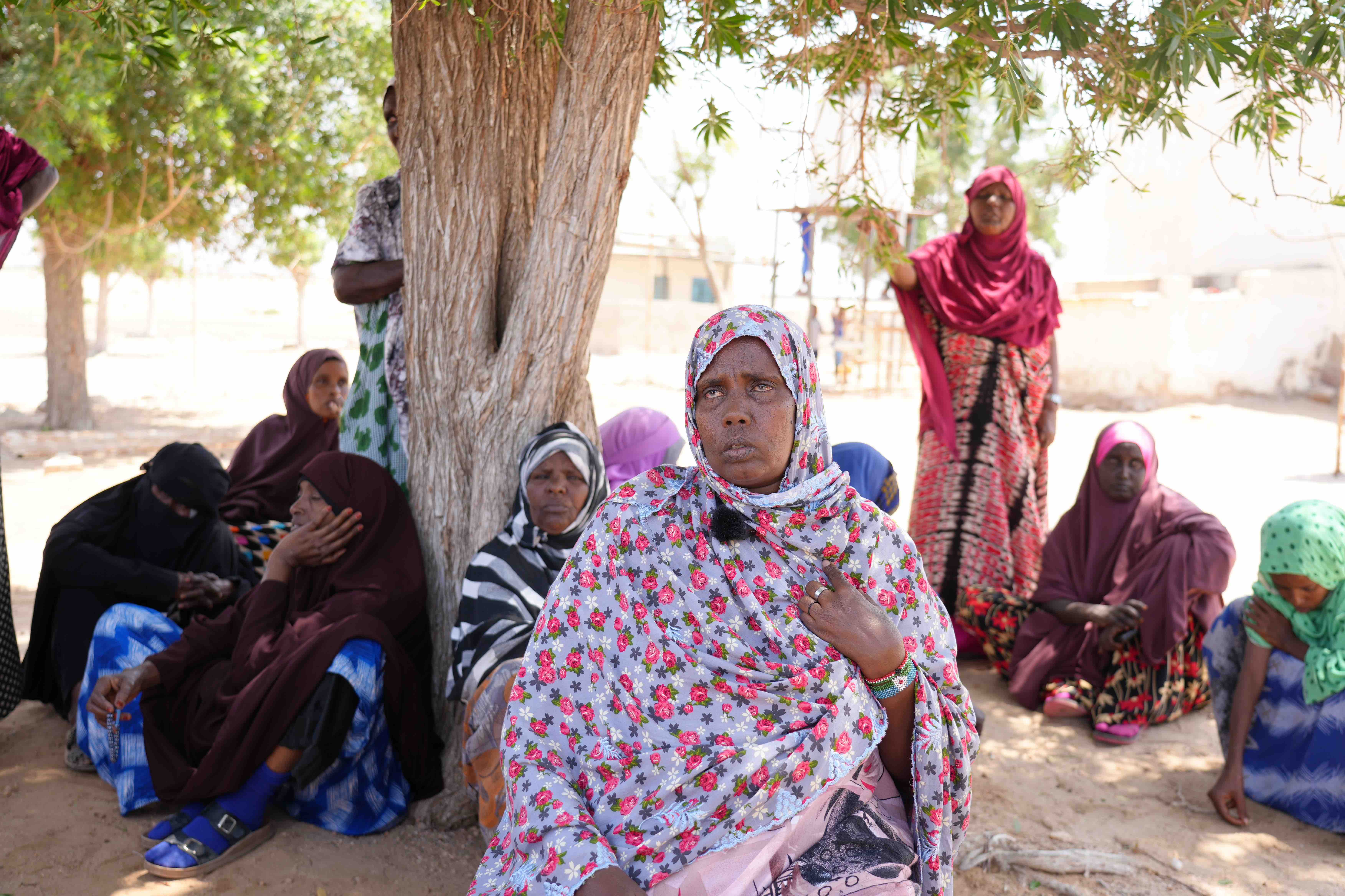 Mama Xalimo Abdilahi Mohamed, a 48-year-old mother of seven and small business owner in Gargaara-Baki village formed a women solidarity group to share food, income, and hope amid drought and resource scarcity.