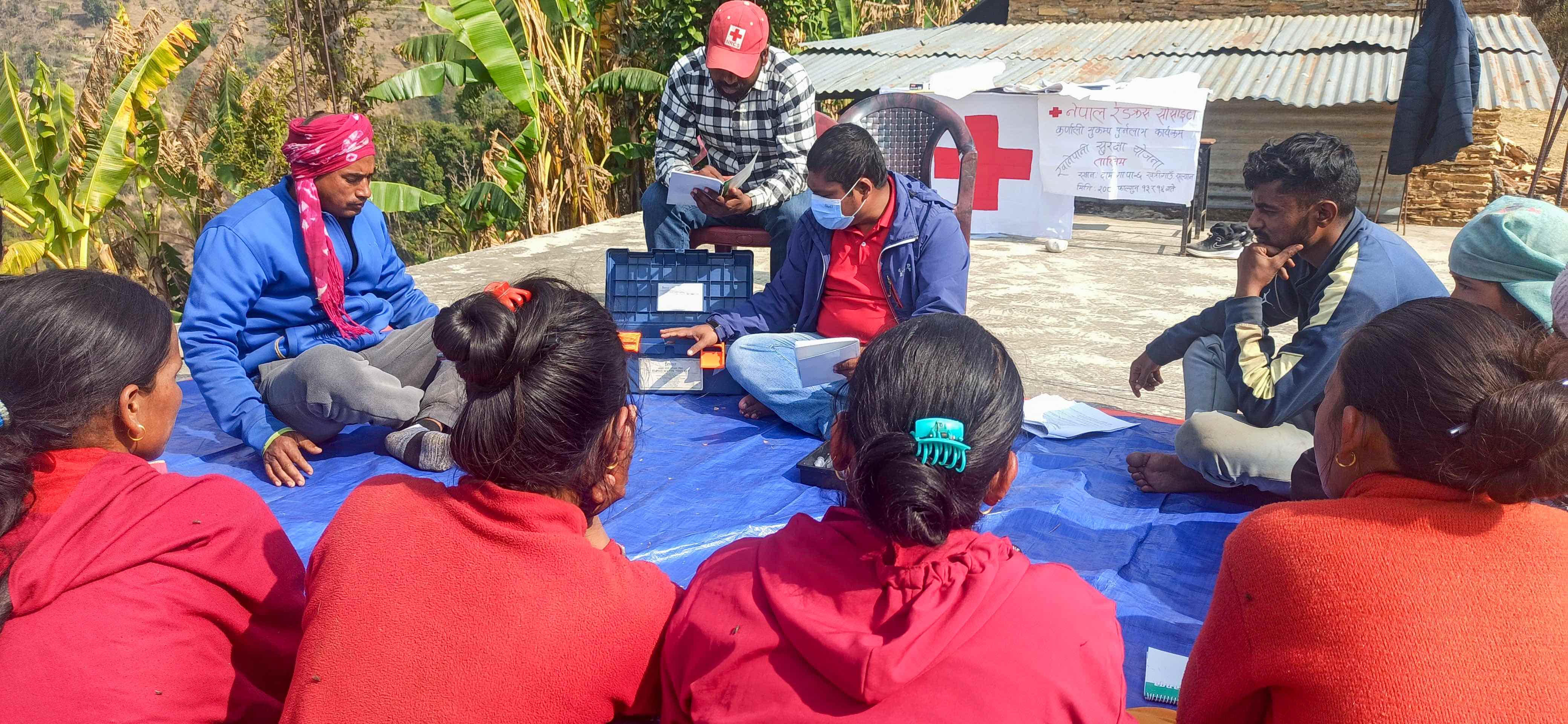 Fifteen community members from Darma-6, Bhakkanemul, Salyan district actively participated in developing a Water Safety Plan together with technical support from the Nepal Red Cross Society under the Karnali Earthquake Recovery Program. 