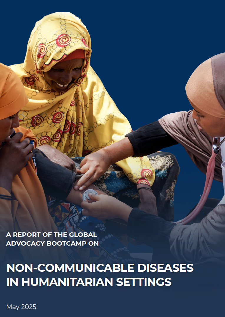 A report of the Global Advocacy Bootcamp on NCDs in humanitarian settings_cover.png