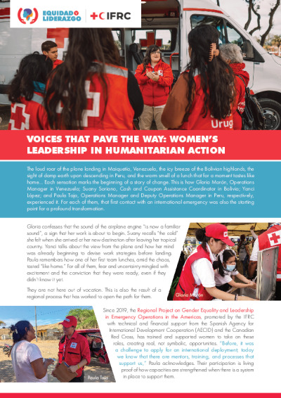 Voices that pave the way women's leadership in humanitarian action.pdf