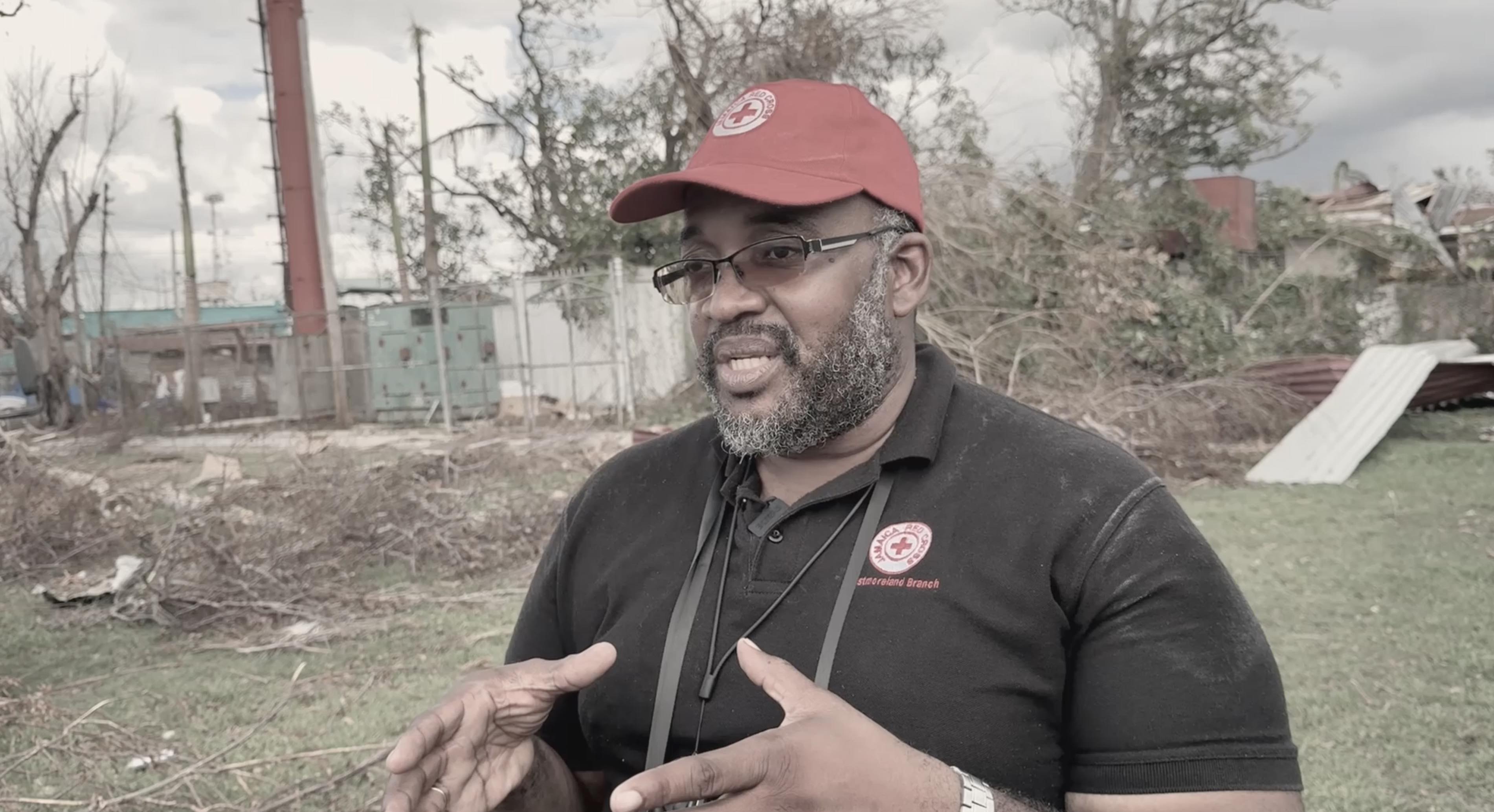 Maceo Sibbles, director of the Westmoreland Branch of the Jamaica Red Cross.