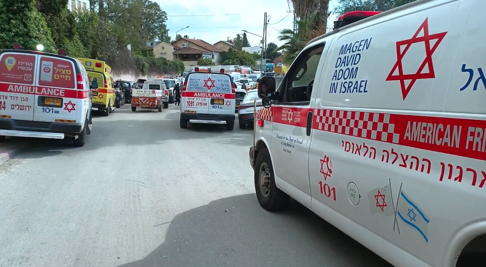 Emergency responders from Magen David Adom have treated and transported more than 1700  injured people to hospitals, providing lifesaving care in several cities impacted by missile attacks. 