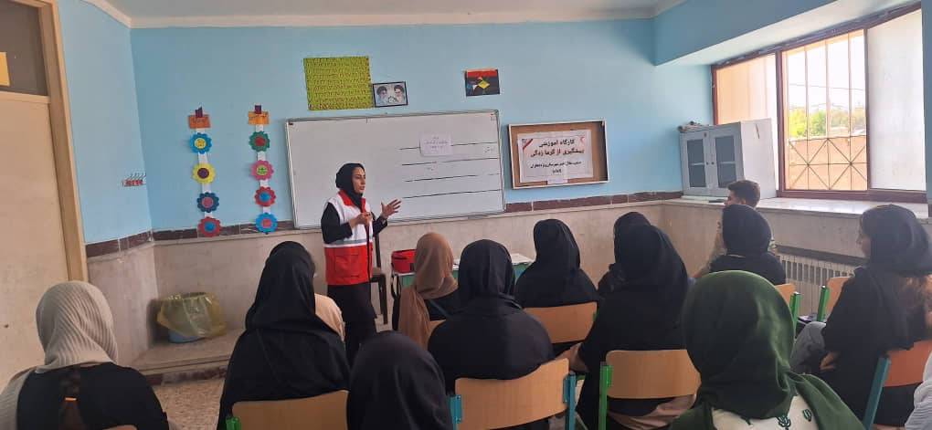 As part of its activities for Heat Action Day in 2025, the Iranian Red Crescent Society implemented a series of educational, awareness-raising, and preventive activities in schools, workplaces and public spaces across the country.