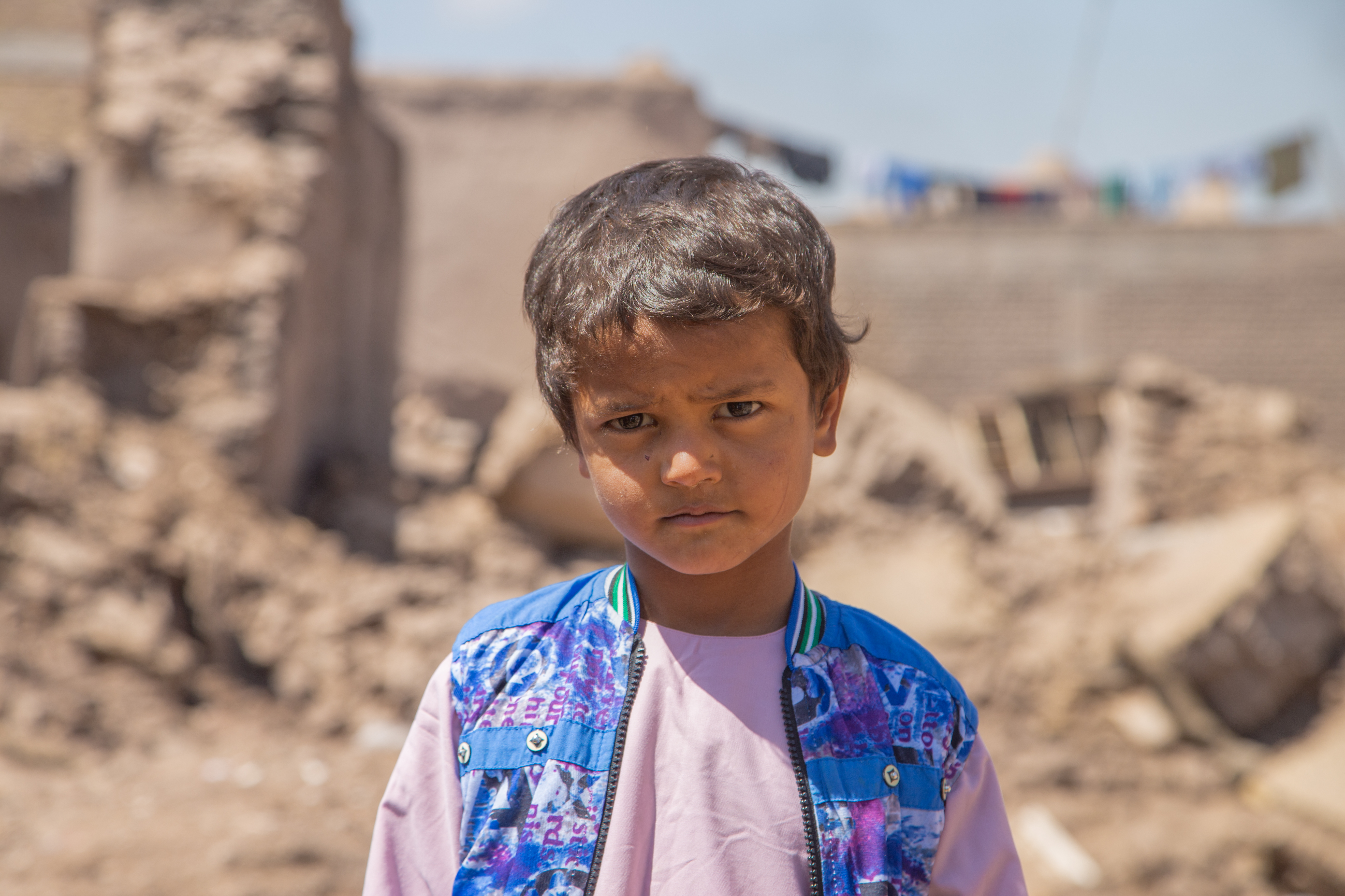 17 April 2019,  distribution of non food items to  45 households (315 people) in West Region; Herat province.  Families affected by flash floods that hit Afghanistan in March , following heavy rains a