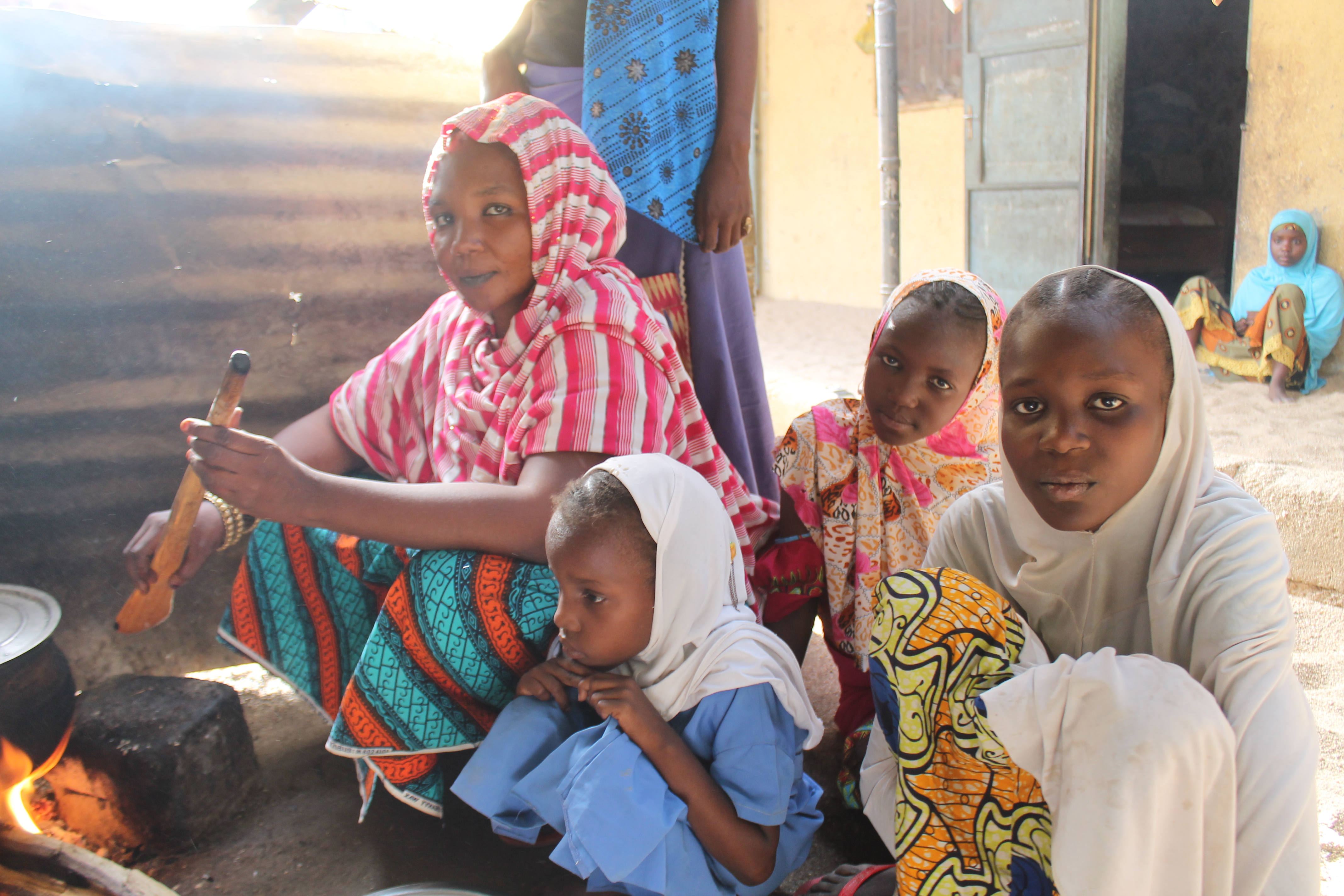 It is in the neighborhood of Sarar Lougueo in the Far North capital city of Maroua in Cameroon that Hadja Bintou, together with her husband and their seven children found  refuge.  Her village Amchide