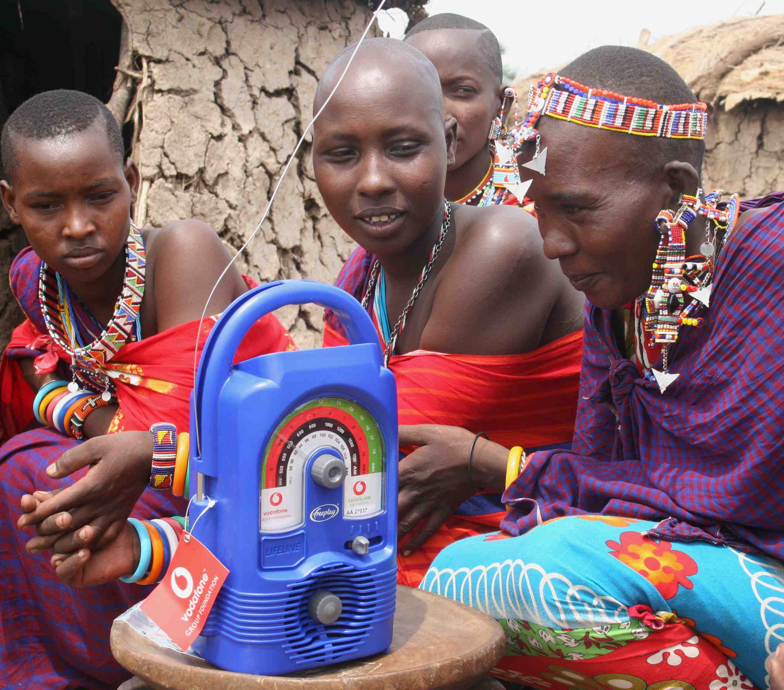 In this community in Kenya, solar-powered radios are among of the best ways of providing early warning of disaster and other life-saving information.