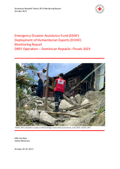 ANNEX B- EDAF DOHE Dominican Republic Monitoring Report - MDRDO015.pdf