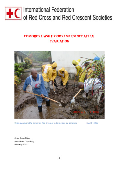 Comoros Flash Floods Emergency Appeal Evaluation.pdf