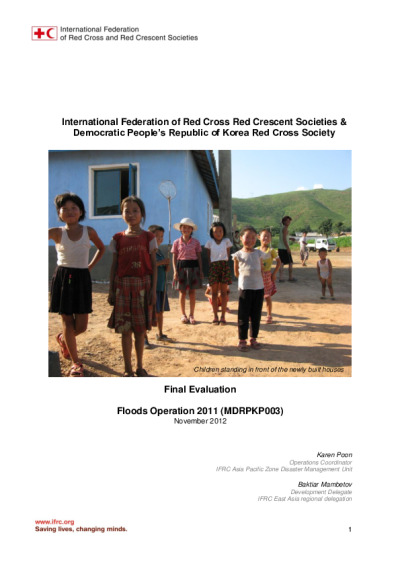 DPRK Flood Appeal 2011 Evaluation Report_final.pdf