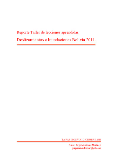 Informe del taller lecciones aprendidas Bolivia.pdf