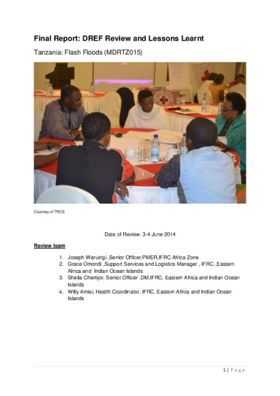 MDRTZ015 Tanzania Floods DREF Review and Lessons Learnt Report.pdf
