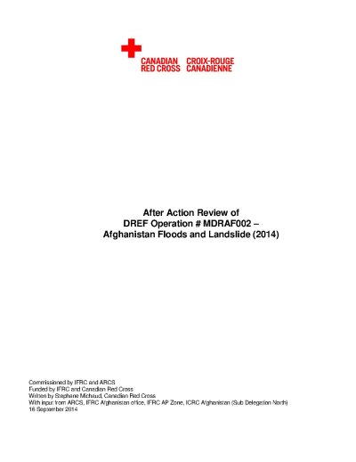 20140916 Afghanistan DREF AAR FINAL.pdf