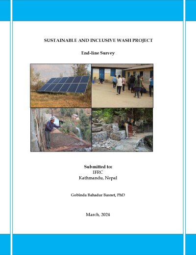 Endline Survey Report for Sustainable and Inclusive WASH Project in Nepal.pdf