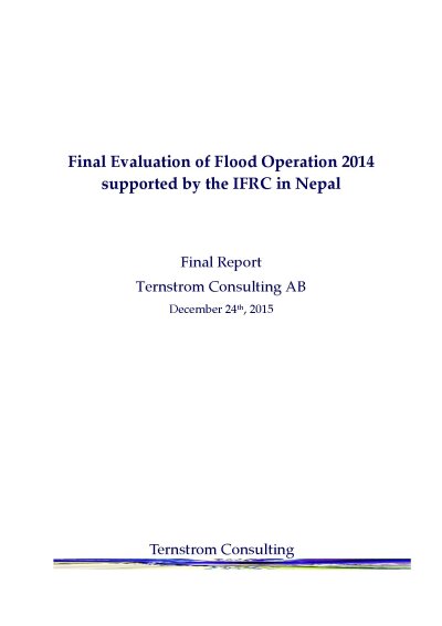 FINAL Evaluation Report Nepal Floods and Landslide operation 2014.pdf
