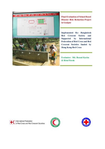 Final Evaluation of School Based Disaster Risk Reduction (DRR) Project in Gazipur, Bangladesh.pdf