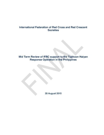 IFRC Typhoon Haiyan Report 280815..pdf
