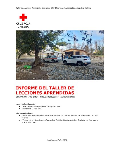 Informe Taller Lecciones Aprendidas - Chile Inundaciones (MDRCL016).pdf