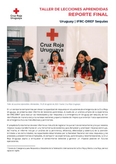 Informe Taller de Lecciones Aprendidas - Uruguay Sequías (MDRUY004).pdf