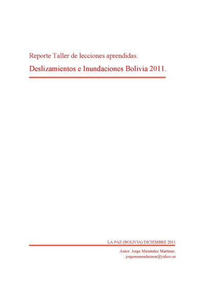 Informe del taller lecciones aprendidas Bolivia.pdf