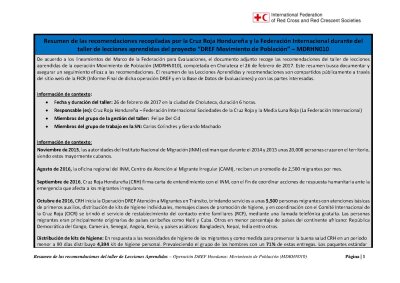 Resumen del Taller de Lecciones Aprendidas - DREF Honduras.pdf