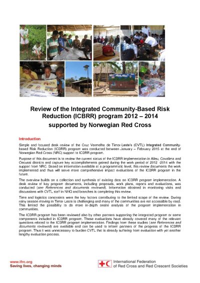 Review of ICBRR program 2012-2014 supported by Norwegian Red Cross.pdf