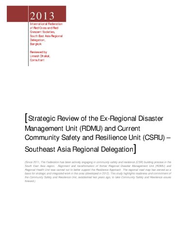 Strategic Review_RDMU_CSRU_2013.pdf