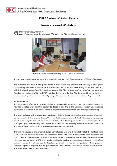 Sudan Floods (MDRSD014) DREF Lesson Learned Workshop.pdf