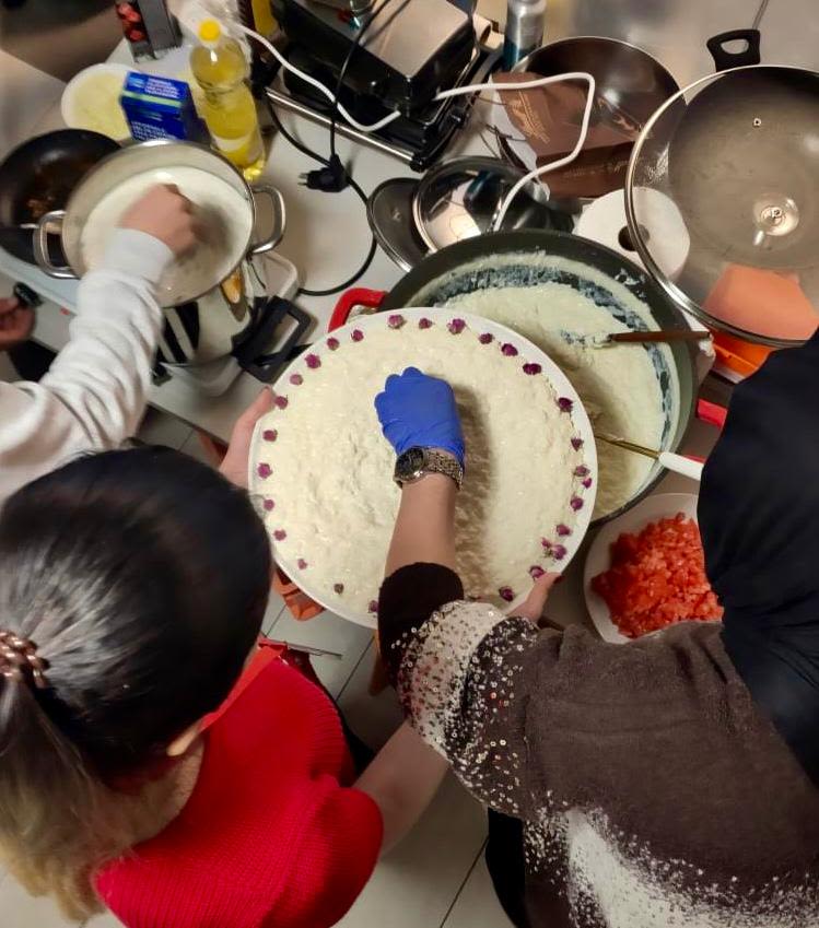 Preparing and sharing food is also a key ingredient in the recipe that makes the centre feel welcoming, friendly and secure — a place people feel they can express their feelings and be themselves.