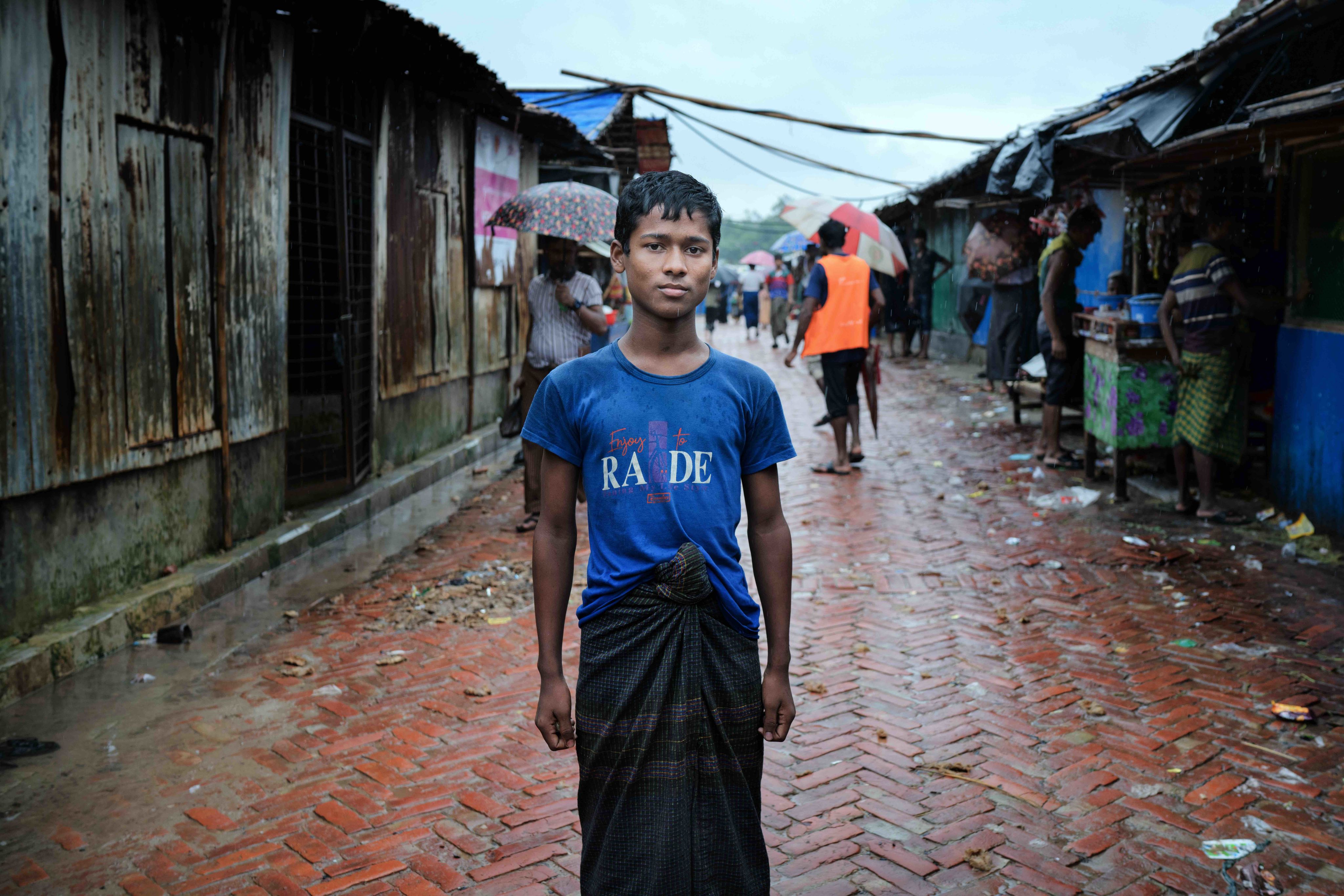 Mohammed Shahid's dream of becoming a teacher were almost cut short when fire tore through his family home.