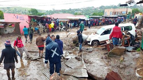 A community in southern Malawi reels from the devastation caused by Tropical Storm Freddy in March 2023. Flooding and mudslides have destroyed infrastructure and homes.