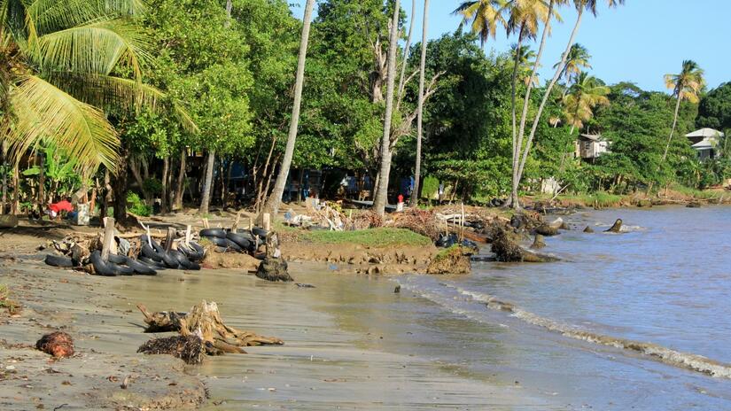 Many coastal communities like Grenville Bay in Grenada are facing erosion and require urgent climate change adaptation measures. The IFRC and TNC are working with communities in the Dominican Republic, Grenada and Jamaica helping them protect and restore natural habitats.