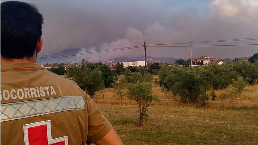 Many have been impacted by fires brought on by extreme heat in Portugal. Red Cross teams are providing critical health care and support to those evacuating.