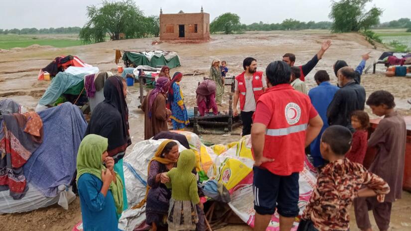 Unprecedented monsoon rains from June to August 2022 have caused widespread flooding and landslides across Pakistan, affecting millions of people. The Pakistan Red Crescent Society is providing immediate, life-saving assistance.